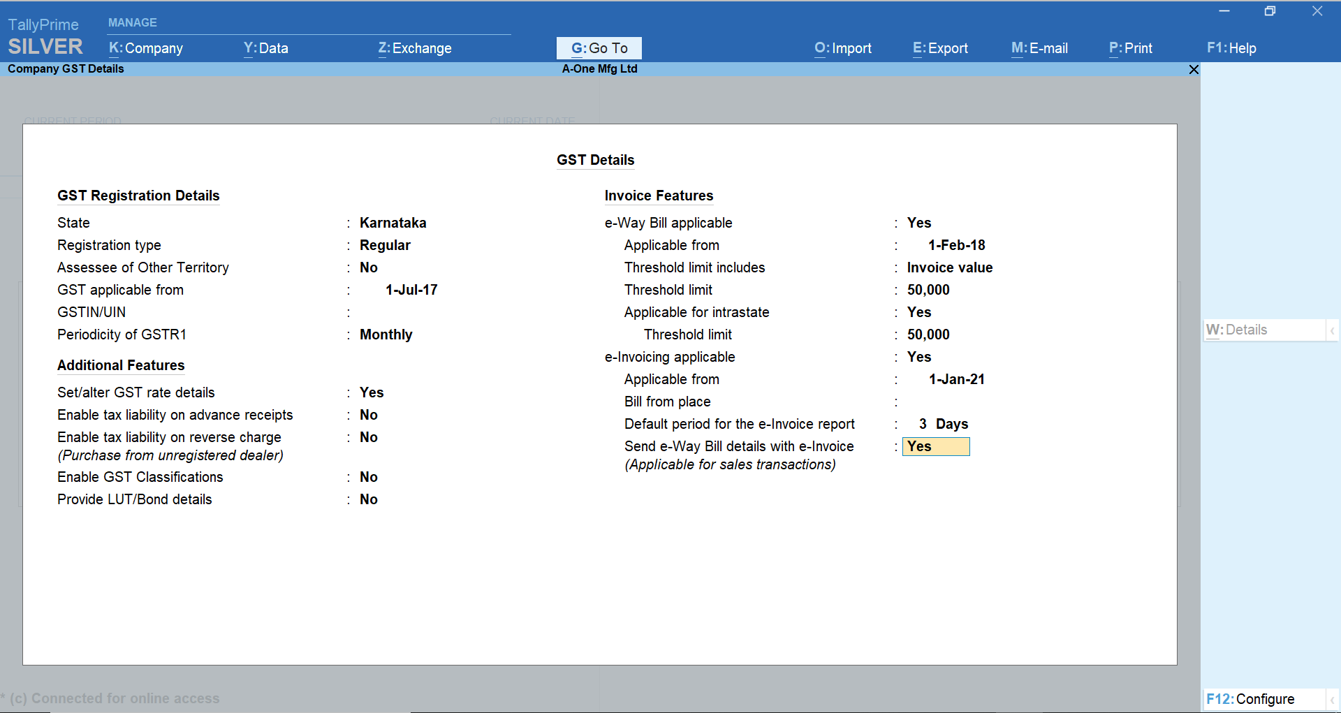 How To Prepare E Invoice In Tally Prime